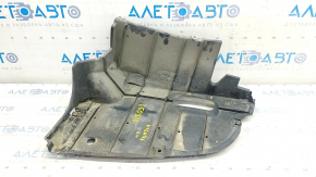 Rear bumper guard left Toyota Highlander 14-19 dented