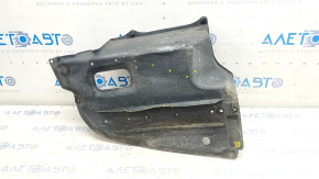 Rear bumper guard left Toyota Highlander 14-19 dented