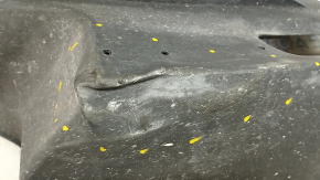 Rear bumper guard left Toyota Highlander 14-19 dented