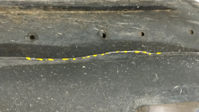 Rear bumper guard left Toyota Highlander 14-19 dented