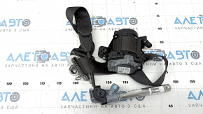 Jeep Compass 17 Passenger Seat Belt - Black, with Tensioner, Dry Cleanable