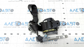 Jeep Compass 17 Passenger Seat Belt - Black, with Tensioner, Dry Cleanable