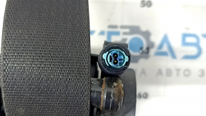 Jeep Compass 17 Passenger Seat Belt - Black, with Tensioner, Dry Cleanable