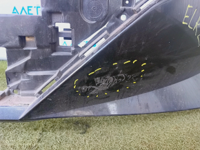 Front bare bumper Hyundai Elantra 21-23 SE, SEL, graphite, no fragments, broken fasteners, dent, tears