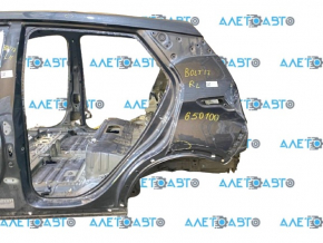 Quarter wing rear left Chevrolet Bolt 17- on the body, graphite G7Q, dent