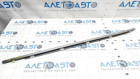 Molding door-glass center rear left Lexus ES300h ES350 13-18 chrome