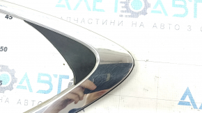 Upper rear left door molding Lexus ES300h ES350 13-18 chrome, scratches