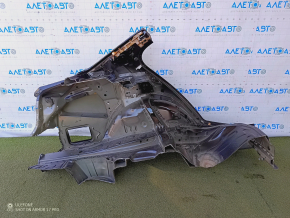 Quarter wing rear left BMW 3 F30 4d 12-18 sawed off, black, pokes