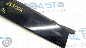 Door trim side rear left Lexus ES300h ES350 13-18 black gloss, scratches