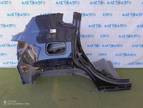 Quarter wing rear right Jeep Compass 17 - black, sawed off