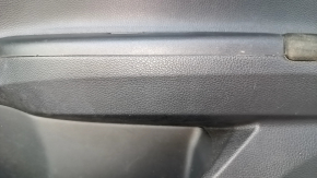 Door trim card front right Honda Accord 13-1 black, with black insert cloth, armrest cloth, molding handle graphite, scratches, for cleaning