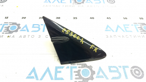 Triangle door plug front right Lexus ES300h ES350 13-18 black gloss, worn