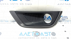 Left bumper grille Jeep Compass 17- Trailhawk with gray molding, under fog lights, sand