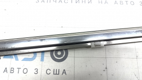 Molding door-glass central front left Lexus ES300h ES350 13-18 chrome, scratches
