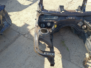 Front right quarter BMW 3 F30 12-15 blue, on the body