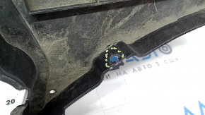 Front bumper protection Volvo XC90 16-22 scratches, crack, cracks in fasteners