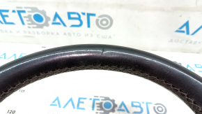 Naked steering wheel VW Tiguan 11-17 rest, black leather, worn