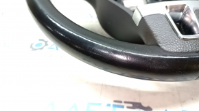Naked steering wheel VW Tiguan 11-17 rest, black leather, worn