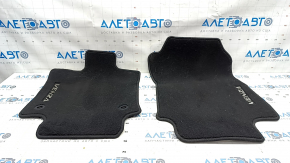 Set of floor mats for Toyota Venza 21 - black cloth