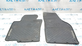 Set of interior mats VW Tiguan 09-17 rubber black