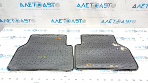 Set of interior mats VW Tiguan 09-17 rubber black