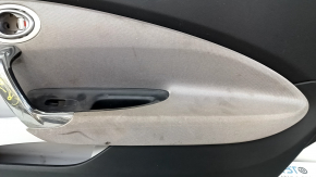 Door trim card front right Honda CRZ 11-16 black, with gray insert, armrest cloth, scratches, dents, for dry cleaning