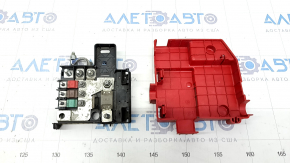 Positive battery terminal Jeep Compass 17 - without wire, red, broken fastening