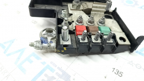 Positive battery terminal Jeep Compass 17 - without wire, red, broken fastening