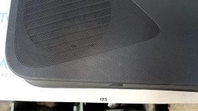 Door trim card front right VW Tiguan 09-17 black, with black insert cloth, armrest cloth, scuffs, dent