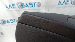 Door trim card front right VW Tiguan 09-17 black, with black insert cloth, armrest cloth, scuffs, dent