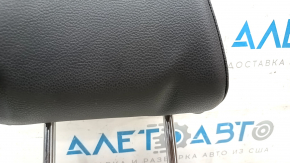 Headrest front right VW Tiguan 09-17 leather black, dented
