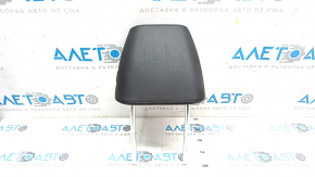 Front headrest left VW Tiguan 09-17 leather black, dented