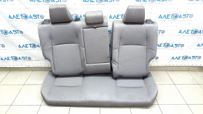 Rear row of seats 2nd row Toyota Venza 21 - gray cloth, for dry cleaning, drops of melted plastic, tear