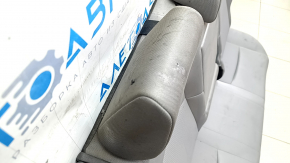 Rear row of seats 2nd row Toyota Venza 21 - gray cloth, for dry cleaning, drops of melted plastic, tear