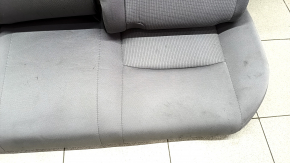 Rear row of seats 2nd row Toyota Venza 21 - gray cloth, for dry cleaning, drops of melted plastic, tear
