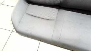 Rear row of seats 2nd row Toyota Venza 21 - gray cloth, for dry cleaning, drops of melted plastic, tear