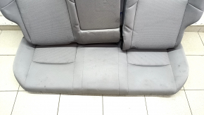 Rear row of seats 2nd row Toyota Venza 21 - gray cloth, for dry cleaning, drops of melted plastic, tear