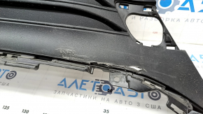 Toyota Venza 21 front bumper central grille - without LE parking sensors, scratches, crack, broken fasteners