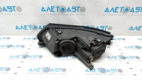 Headlight front right VW Tiguan 12-17 rest, halogen, sand, scratches