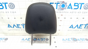 Headrest front right Toyota Highlander 14-19 leather black, brown stitching