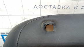 Passenger seat upholsteryToyota Highlander 17-19 black leather, brown stitching, heated, tears, dented leather, needs cleaning