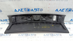 Jeep Compass 17 trunk opening trim - black, scratches, abrasions, broken fastening