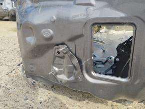 Quarter wing rear right Toyota Highlander 14-19 under BSM, graphite, on the body, bumps