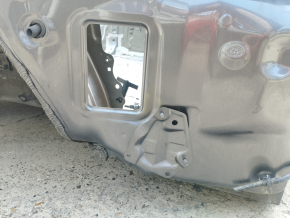 Quarter wing rear left Toyota Highlander 14-19 under BSM, graphite, on the body, bumps