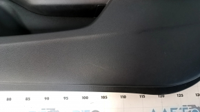 Door trim card front right Honda Civic X FC 16-21 4d rag black with black insert, dents, scratches, abrasions, bumps