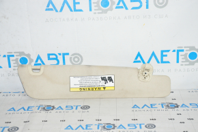 Left visor Tesla Model S 12-20 base, beige, chemically treated