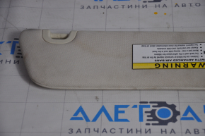 Left visor Tesla Model S 12-20 base, beige, chemically treated
