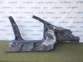 Front quarter left Ford Fusion mk5 13-20 graphite, with center pillar