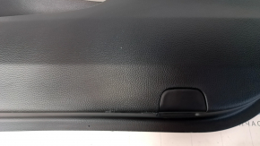 Door trim card front right Honda Accord 18-22 gray, with gray insert leather, armrest leather, molding handles under the tree, scratches, pokes, dent