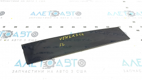 Door trim side front left Toyota Venza 21- black gloss, scratches, broken fasteners